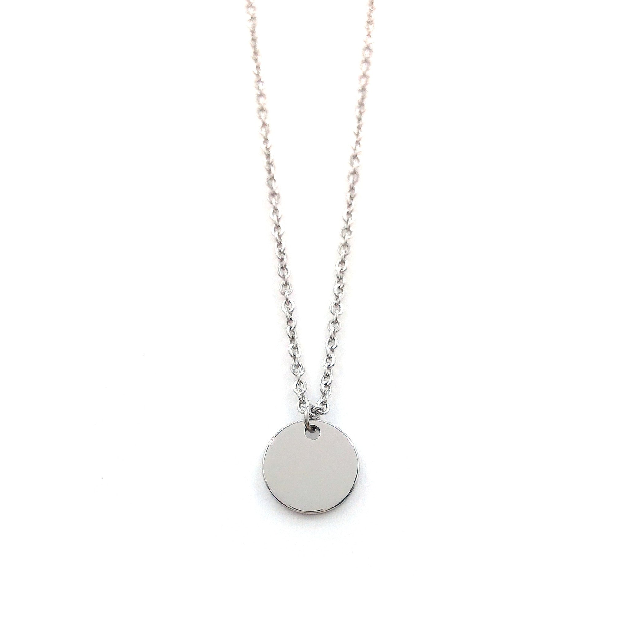 Stainless Steel Tag Necklace